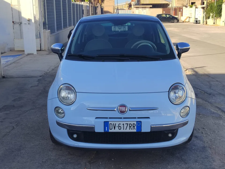 Fiat 500 1.2 Benzina 2009 Bianca